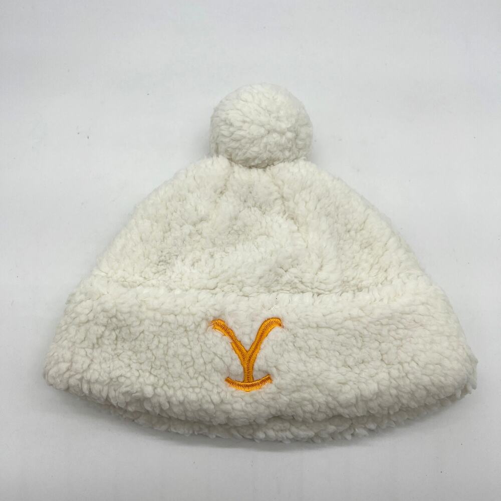 Yellowstone x BumbleBella by Jill Martin Sherpa Beanie Cream
